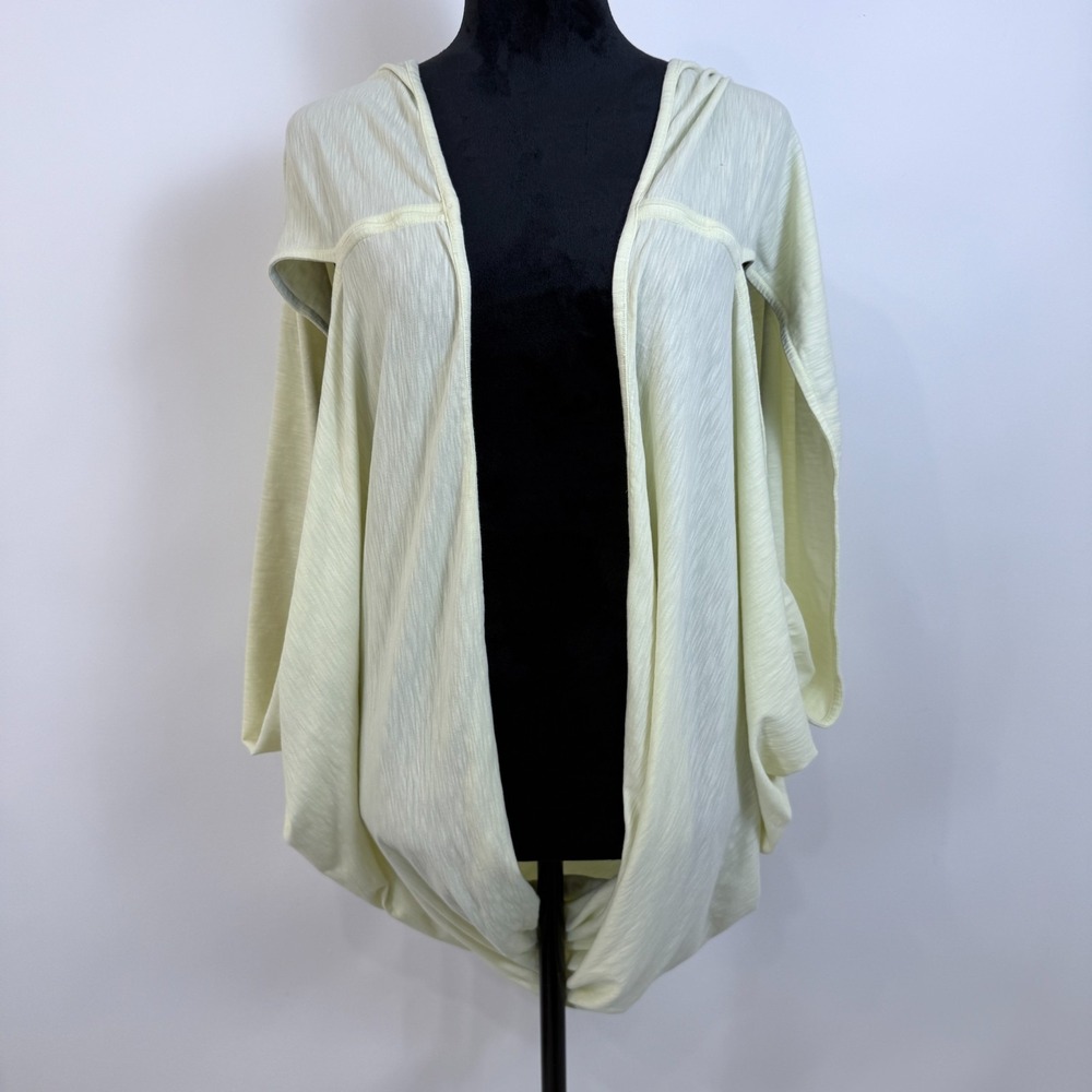 Lululemon Sage Scarf Wrap Pima Cotton Lemon Zest Yellow Soft‎ Stretchy
